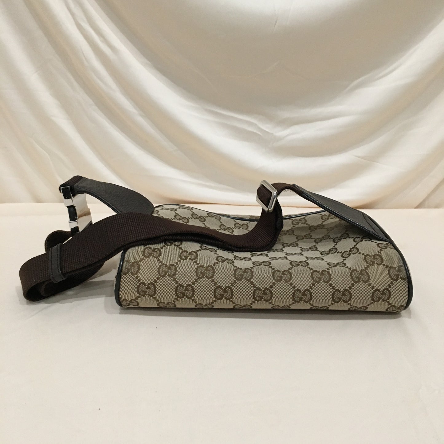 Gucci Brown GG Canvas Belt Bag Sku# 71894L