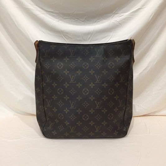 Louis Vuitton Monogram Coated Canvas Looping GM Shoulder Bag Sku# 72049