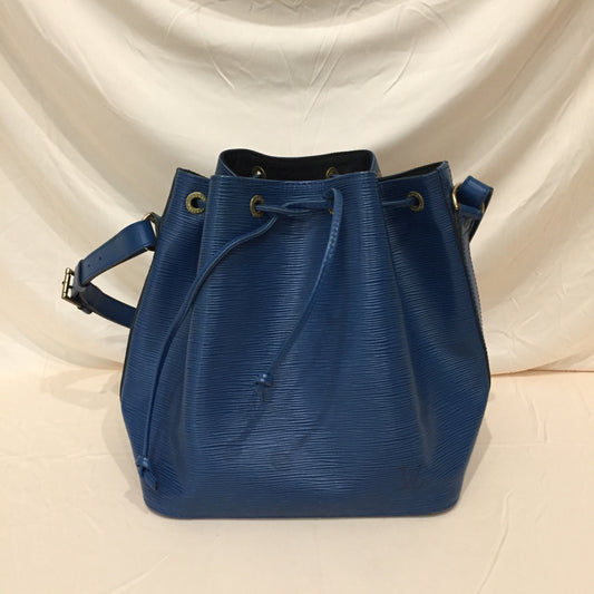 Louis Vuitton Blue Epi Petite Noe Shoulder Bag Sku# 72124