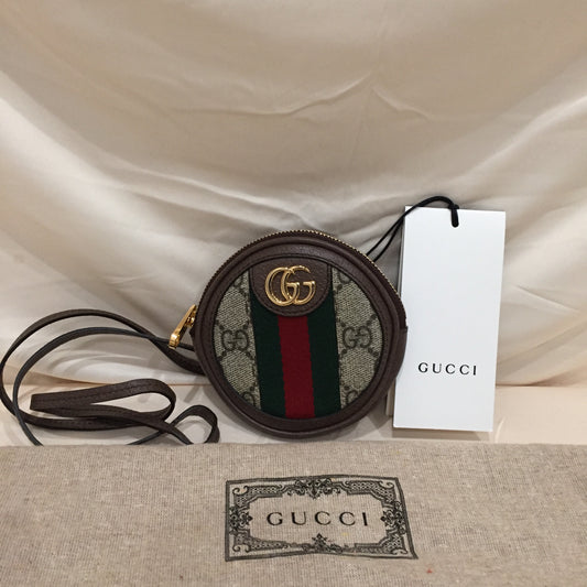 Gucci GG Supreme Mini Ophidia Coin Purse Shoulder Bag Sku# 71979