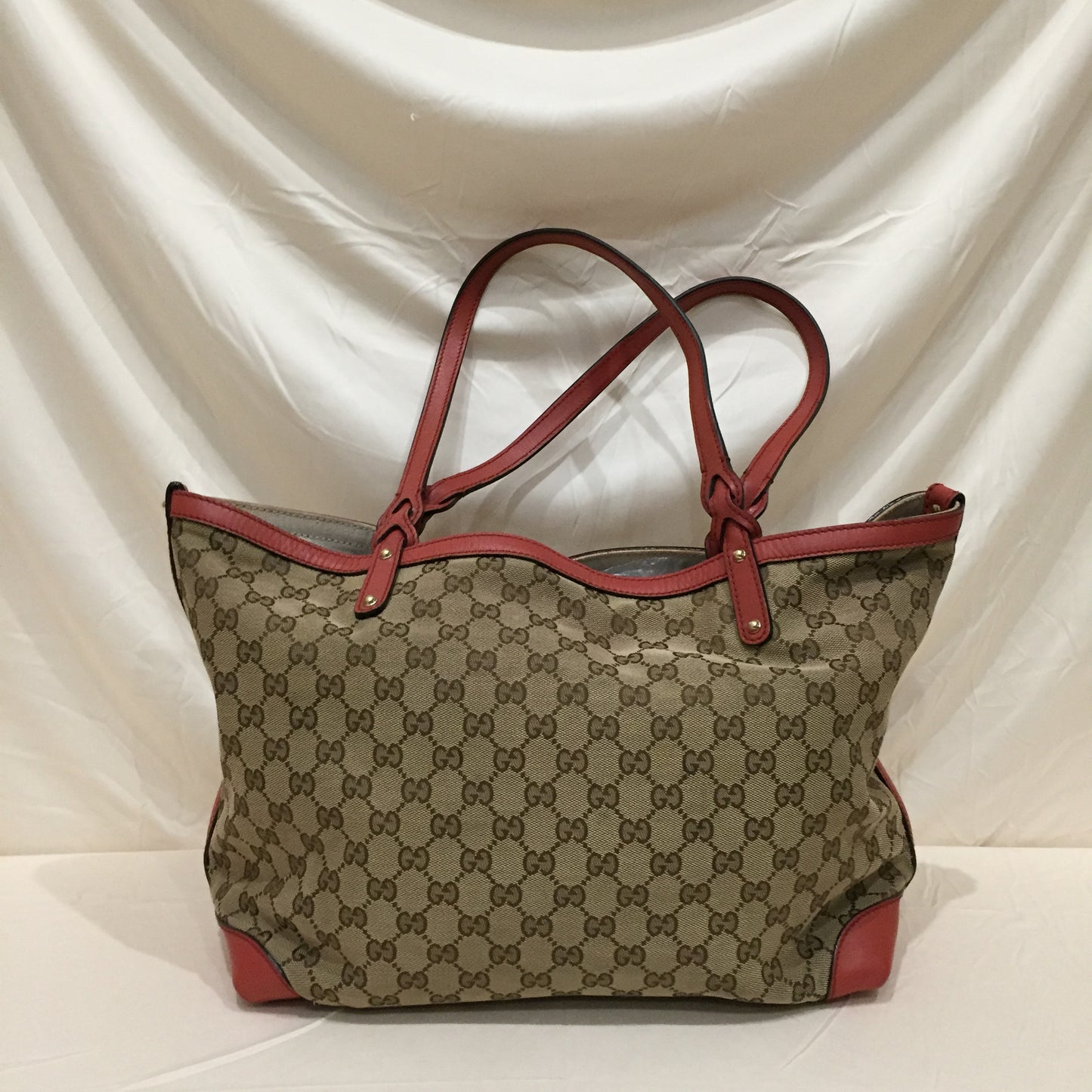 Gucci GG Canvas Tote With Pouch Sku# 72017