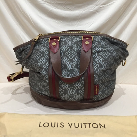 Louis Vuitton Monogram Jacquard and Leather Avator 2-ways Handbag Sku# 71968