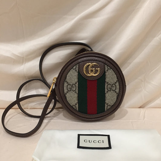 Gucci GG Supreme Mini Ophidia Coin Purse Shoulder Bag Sku# 71981