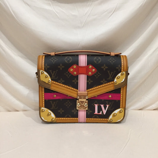 Louis Vuitton Monogram Summer Trunks Metis Pochette Crossbody Bag Sku# 72223
