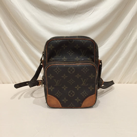 Louis Vuitton Monogram Coated Canvas Amazon Crossbody Bag Sku# 72480