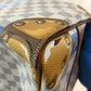 Louis Vuitton Azur Coated Canvas Summer Trunks Speedy 30 Bandouliere Satchel Sku# 72219