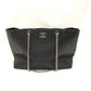 Chanel Black Leather Chain Tote Sku# 80828