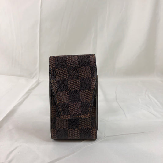 Louis Vuitton Monogram Coated Canvas Etui Card Case Sku# 79482