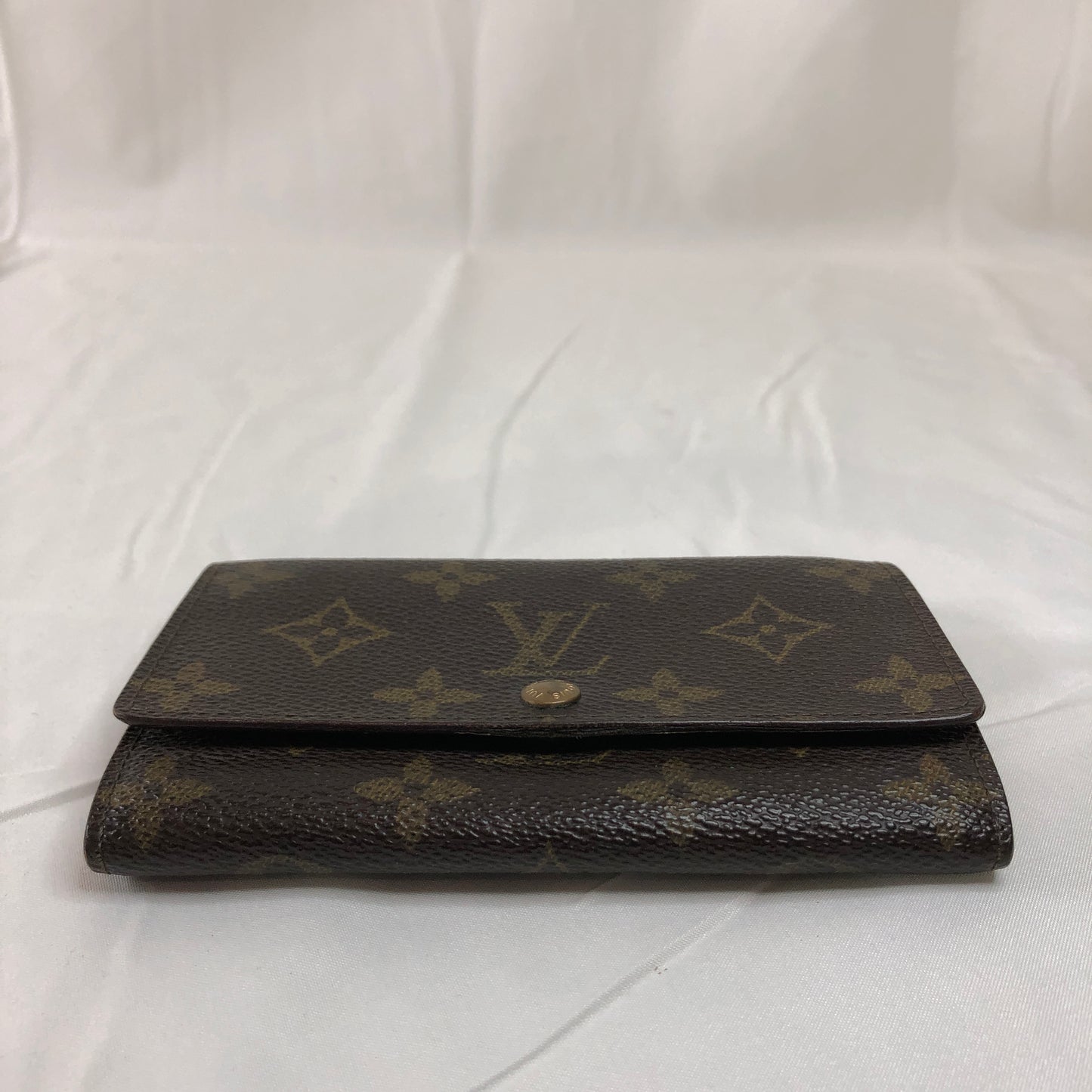 Louis Vuitton Monogram Coated Canvas Zippy Wallet Sku# 79397