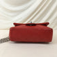 Chanel Red Lambskin New Mini Classic Single Flap Bag Sku# 69531L