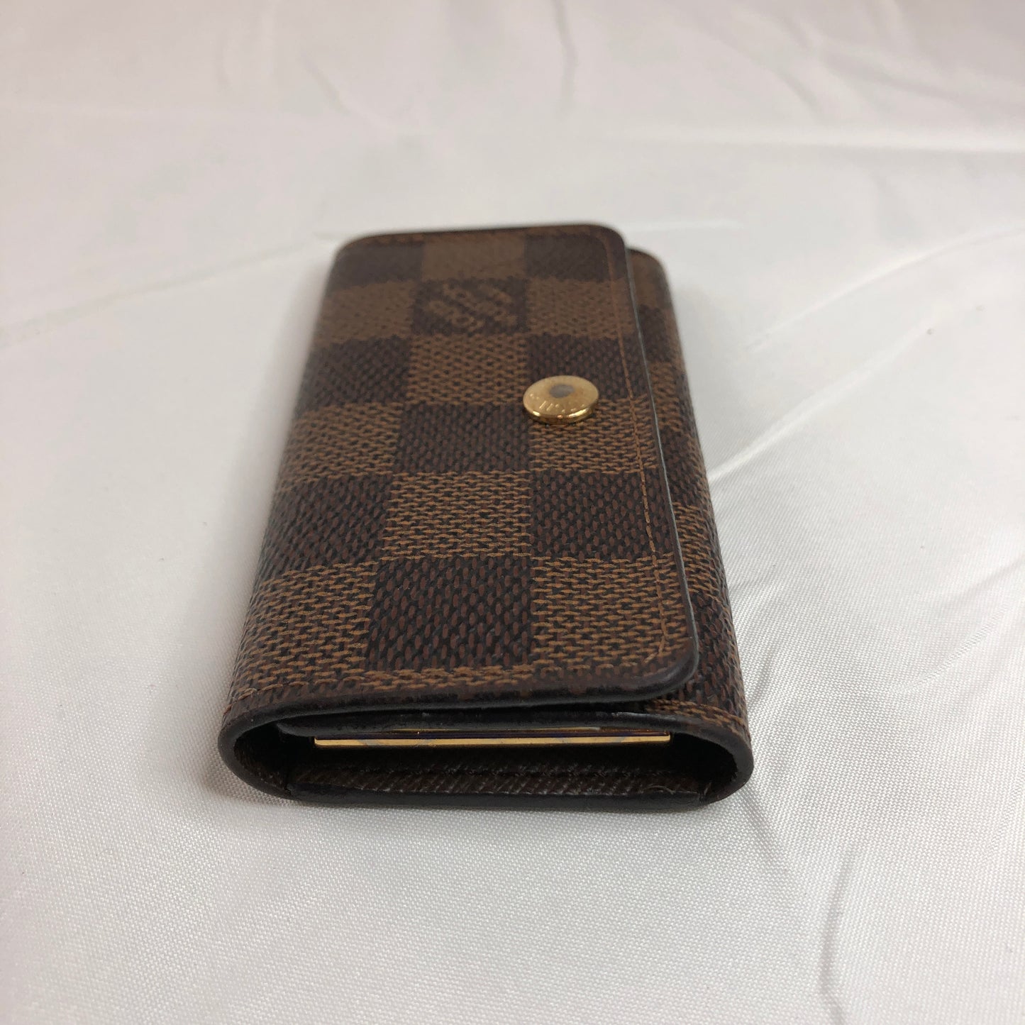 Louis Vuitton Damier Coated Canvas 4 Ring Key Case (A.O) Sku# 79400