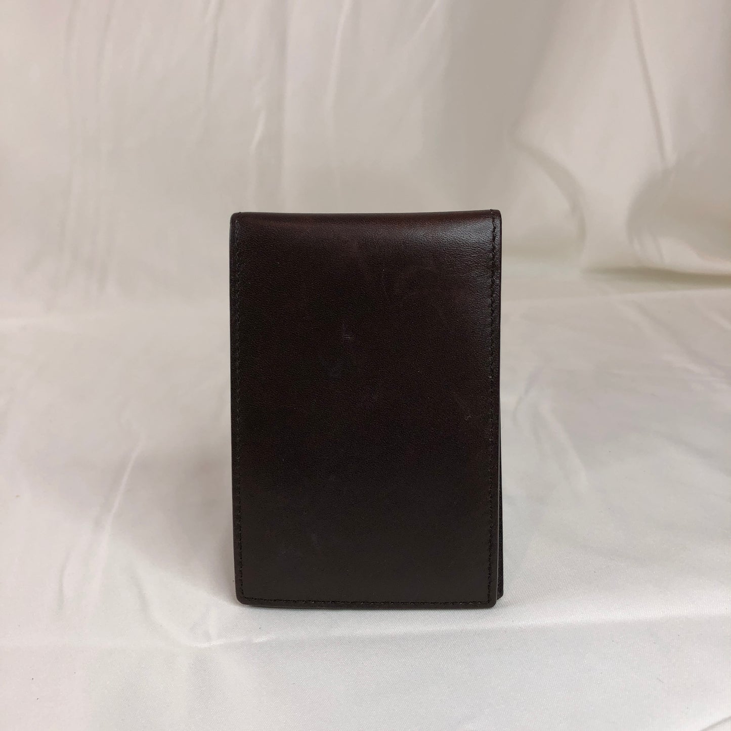 Gucci Brown Bifold Notebook Cover Card Case Sku# 79485