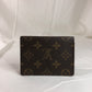 Louis Vuitton Monogram Coated Canvas Bifold Pass Card Case Sku# 79412