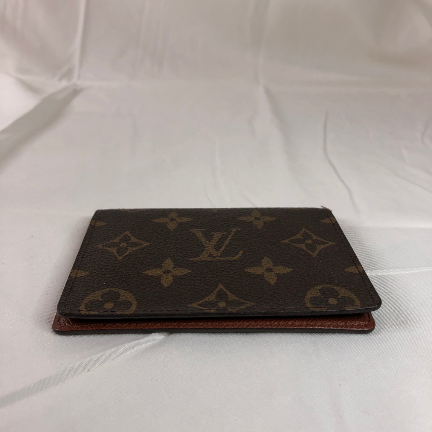 Louis Vuitton Monogram Coated Canvas Bifold Pass Card Case Sku# 79412