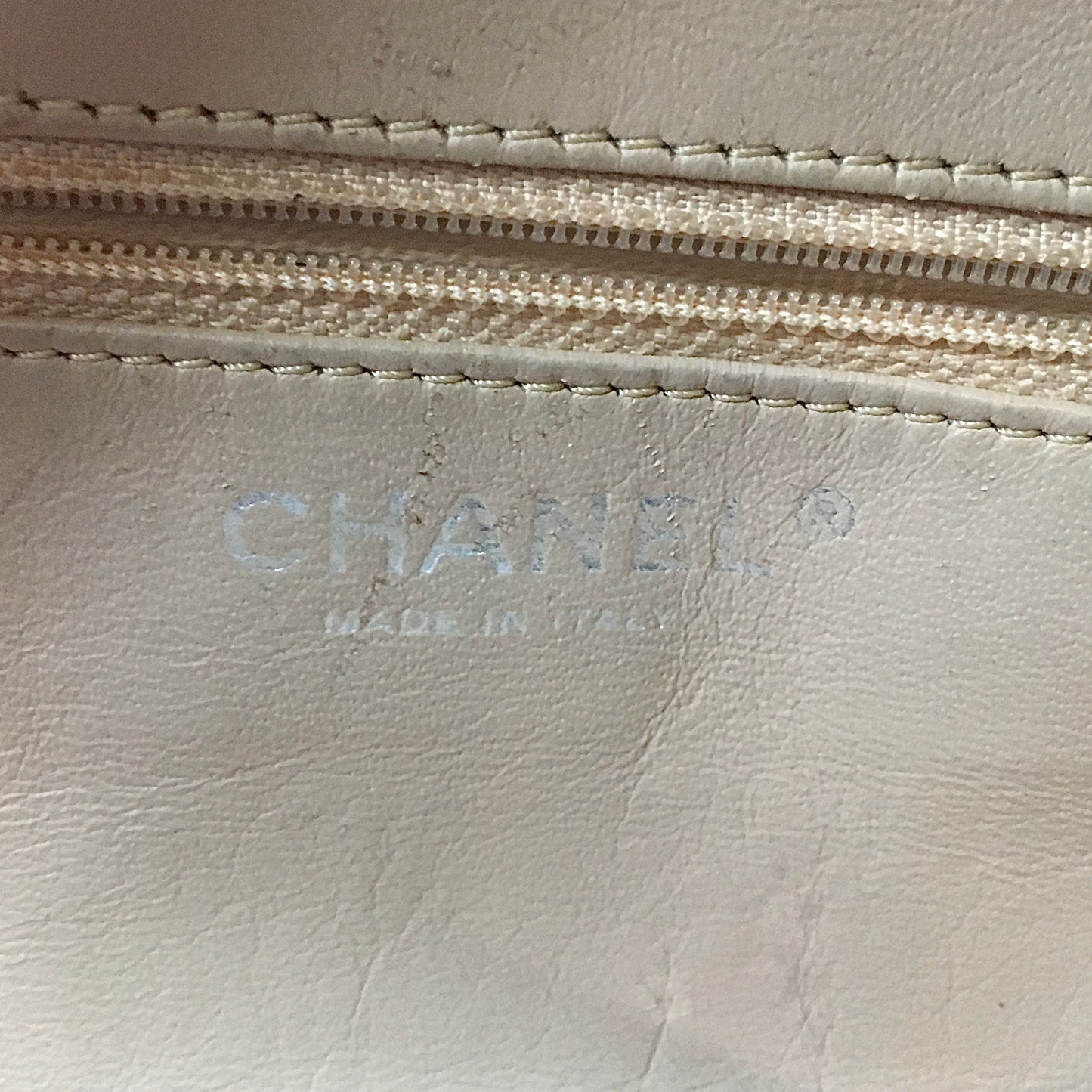 Chanel Bronze CC Leather Chain Shoulder Bag Sku# 69487L