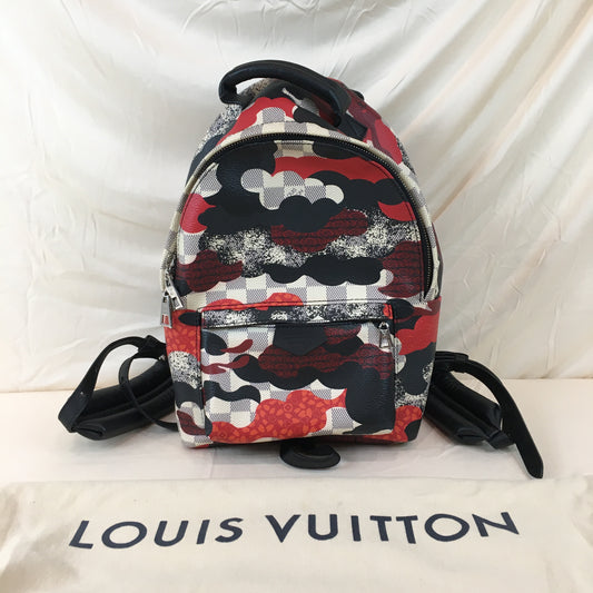 Louis Vuitton Damier Azur Patchwork Waves Palm Springs PM Backpack Sku# 69564L