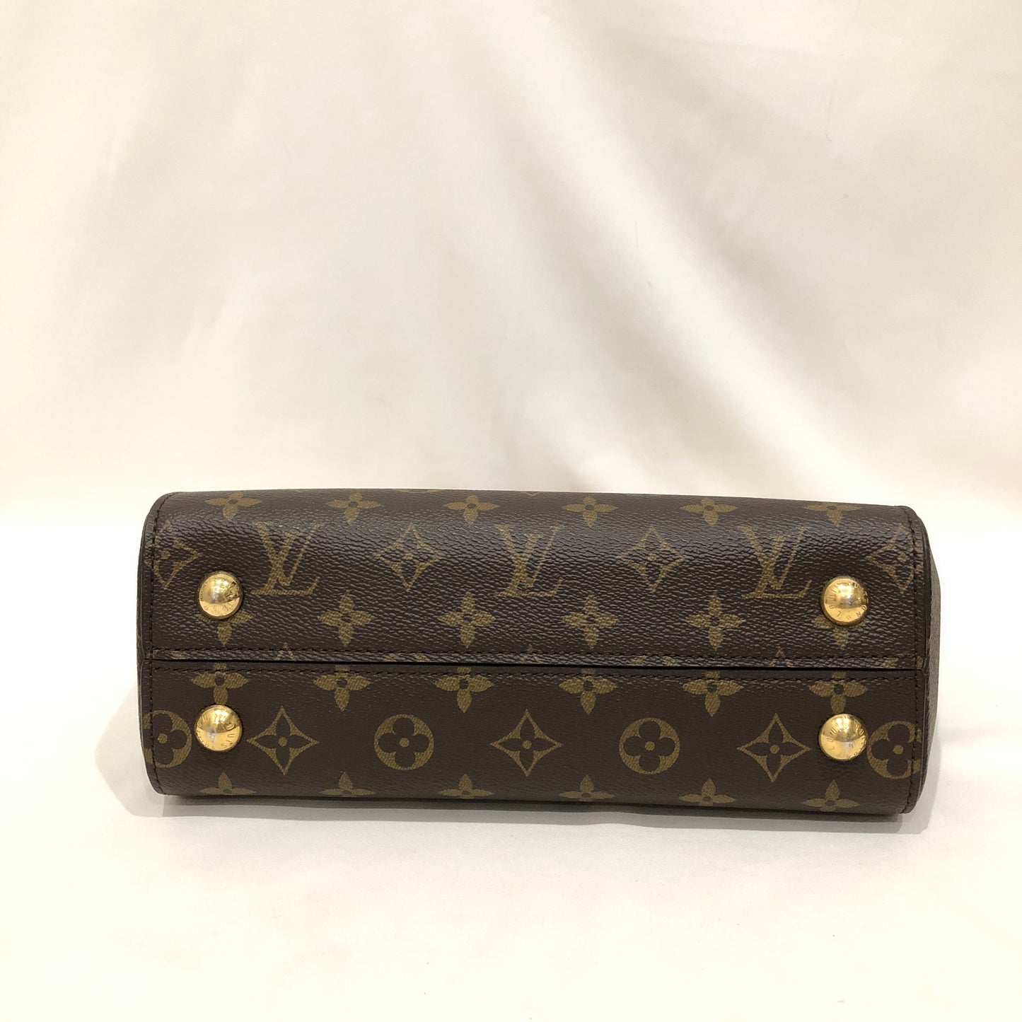 Louis Vuitton Brown Leather Monogram Cluny BB 2-ways Crossbody Bag Sku# 82305