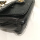 Chanel Black Python Flap Shoulder Bag Sku# 80818