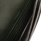 Yves Saint Laurent Black Velvet Crystal Logo Wallet On Chain Crossbody Bag Sku# 81381