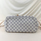 Louis Vuitton Azur Coated Canvas Neverfull MM Shoulder Bag Sku# 69631