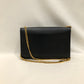 Saint Laurent Black Leather Gold Tassel Kate Crossbody Bag Sku# 81923