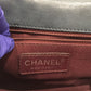 Chanel Grey Leather Flap Shoulder Bag Sku# 80826