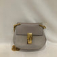 Chloe Grey Suede and Leather Mini Drew Bag Sku# 82772