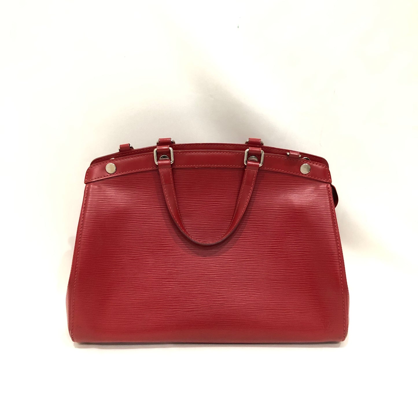 Louis Vuitton Red Epi Brea With Strap Tote Sku# 82769