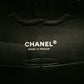 Chanel Black Leather Medium Double Flap Shoulder Bag Sku# 81960