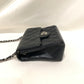 Chanel Black Caviar Mini Square Flap Shoulder Bag Sku# 81362