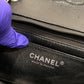 Chanel Black Caviar Mini Square Flap Shoulder Bag Sku# 81362