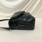 Yves Saint Laurent So Black Chevron Leather Toy Loulou Shoulder Bag Sku# 71674