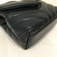 Yves Saint Laurent So Black Chevron Leather Toy Loulou Shoulder Bag Sku# 71674