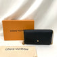 Louis Vuitton Black Monogram Empreinte Felicie With Insert Card Holder & Zippy Pouch  Sku# 81357