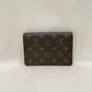 Louis Vuitton Monogram Coated Canvas Trifold Wallet Sku# 80076