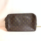 Louis Vuitton Monogram Coated Canvas Turth Toilette Pochette 28 Clutch Sku# 81180