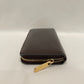 Louis Vuitton Brown Vernis Zip Around Long Wallet Sku# 80188