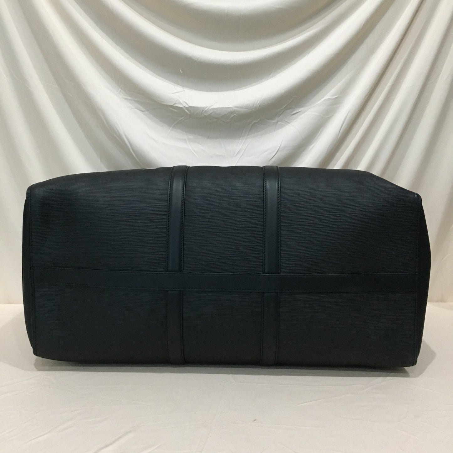 Louis Vuitton Limited Edition Supreme Black Epi Keepall 55 Bandouliere Travel Bag Sku# 71565