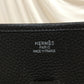 Hermes Brown Leather Evelyne III Crossbody Bag Sku# 71766