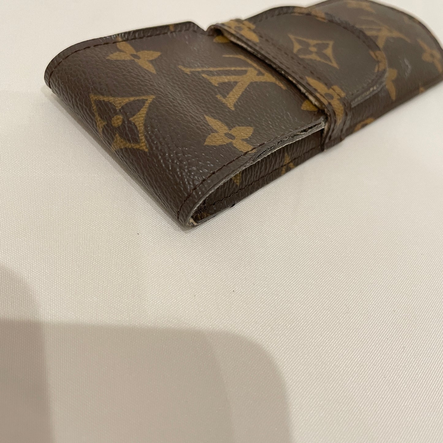 Louis Vuitton Monogram Coated Canvas Etui Sunglasses Case Sku# 80192