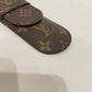 Louis Vuitton Monogram Coated Canvas Etui Stylo Sunglasses Case Sku# 80183