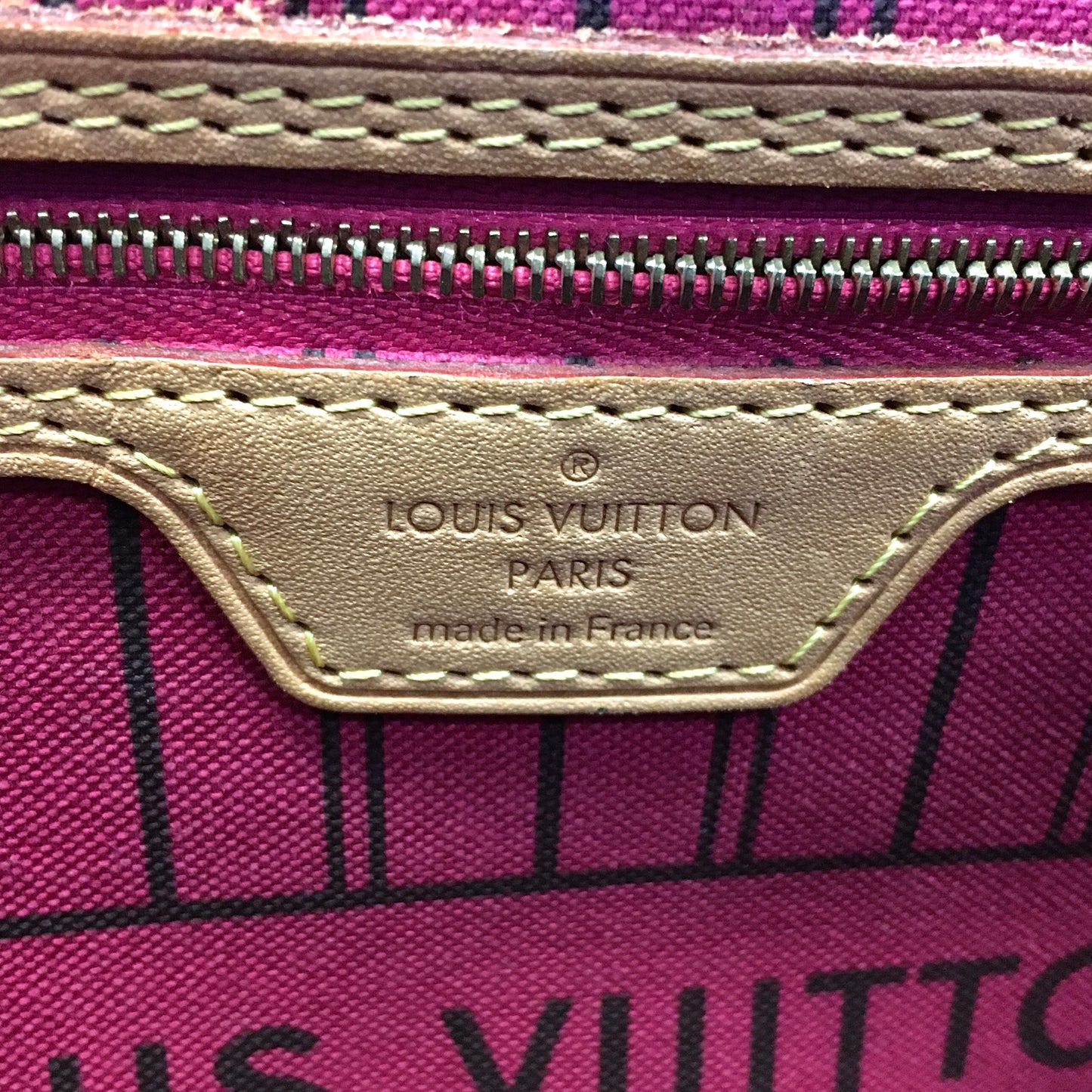 Louis Vuitton Monogram Neverfull MM Sku# 68702
