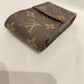 Louis Vuitton Monogram Coated Canvas Etui Card Case Sku# 80193