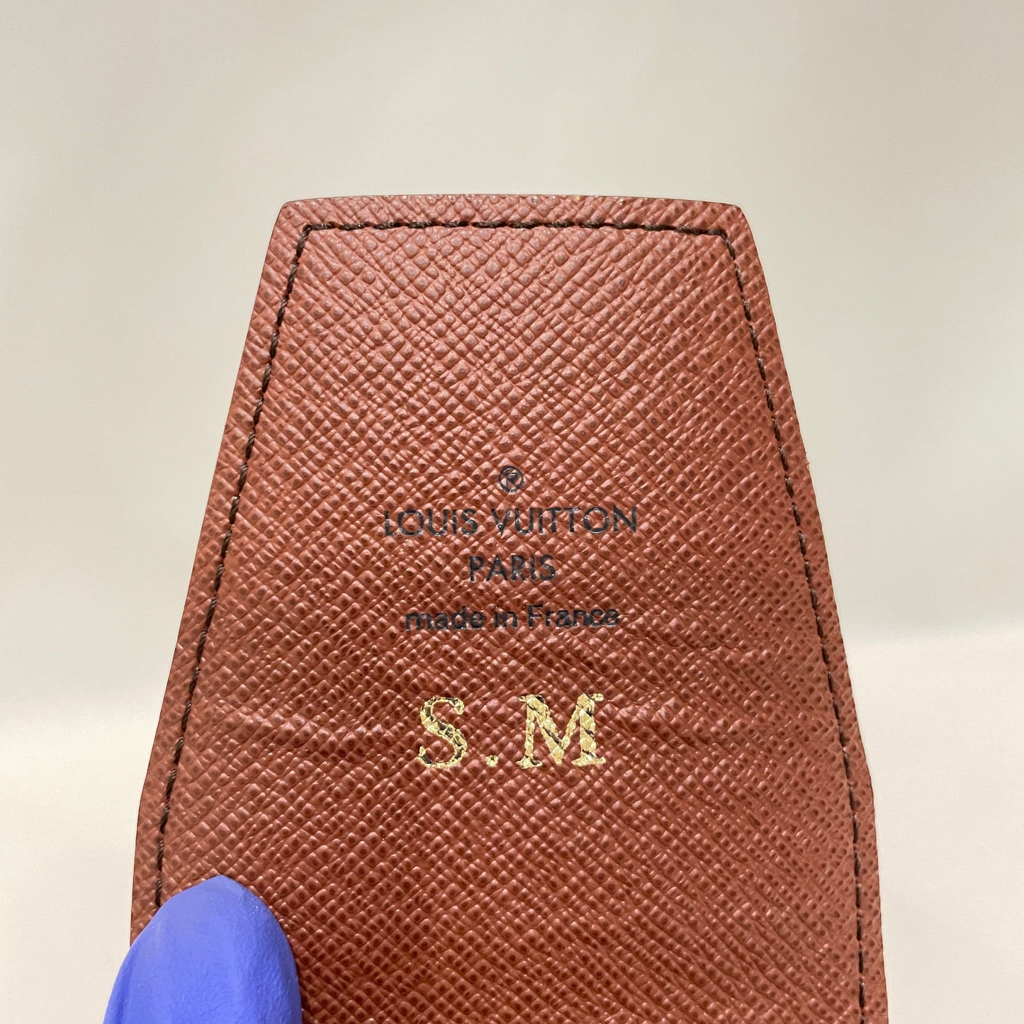 Louis Vuitton Monogram Coated Canvas Etui Card Case Sku# 80193