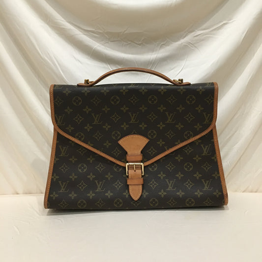 Louis Vuitton Monogram Coated Canvas Beverly Top Handle Bag Sku# 71877