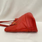 Louis Vuitton Red Monogram Empreinte Leather Citadine Bucket Tote With Pouch Sku# 80274