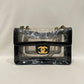 Chanel Black Clear PVC Maxi Flap Shoulder Bag  Sku# 80126