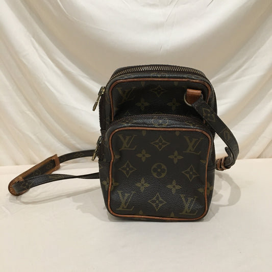 Louis Vuitton Monogram Coated Canvas Mini Amazon Crossbody Bag Sku# 71446