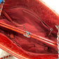 Chanel Red Varnished Leather Bowling Shoulder Bag Sku# 80269