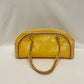 Chanel Yellow Patent Leather CC Chain Shoulder Bag Sku# 79841